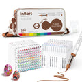 Infiart liquid acrylic marker 240 colors set 