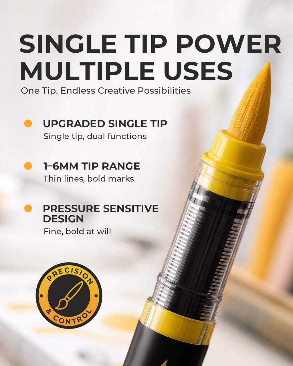 INFIART 80 Colors Liquid Acrylic Marker Set 51052-80